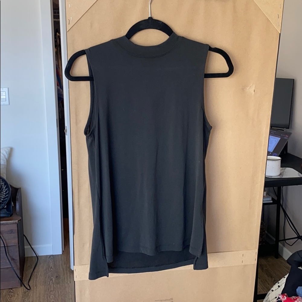 Banana Republic Black High Neck Tank